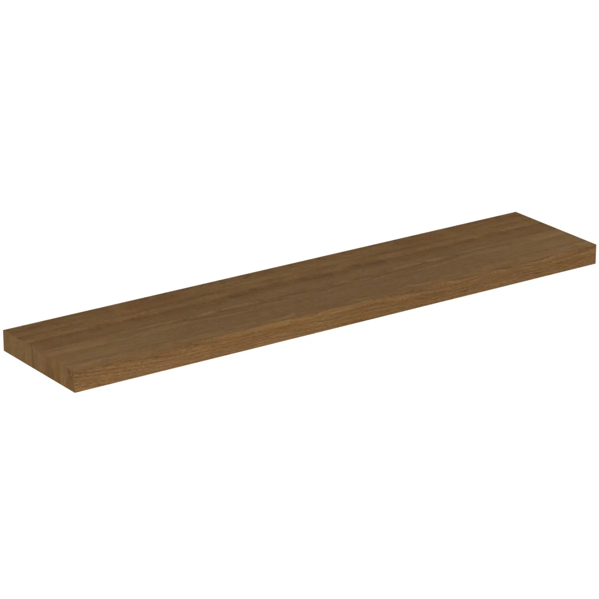 Ideal Standard Konsole Conca Walnuss Dunkel 2400x505x80 mm Ideal Standard Konsole Conca Walnuss Dunkel 2400x505x80 mm