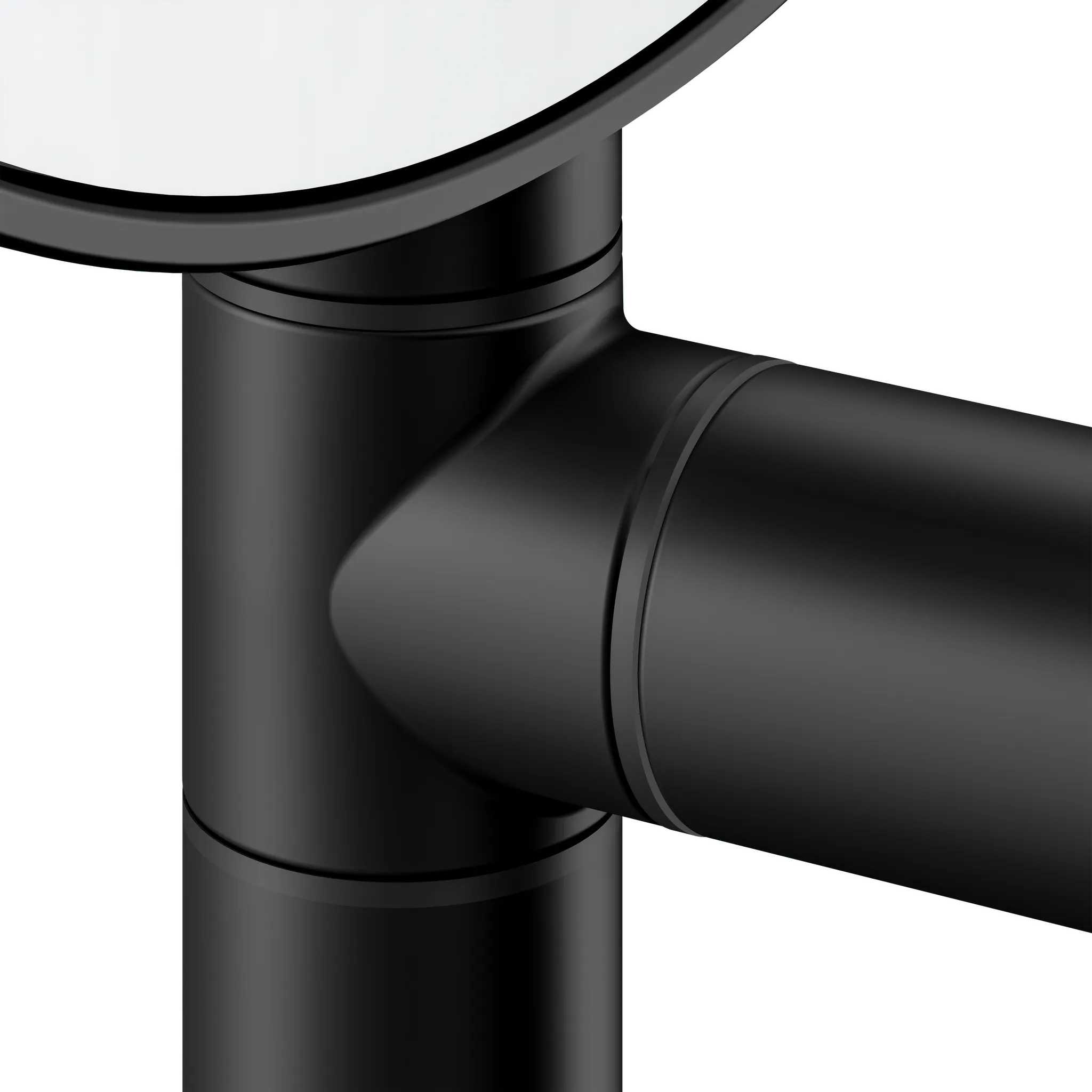 KEUCO Kosmetikspiegel „Plan“ Rund, ohne Beleuchtung in Schwarz, ⌀ 193 mm KEUCO Kosmetikspiegel „Plan“ Rund, ohne Beleuchtung in Schwarz, ⌀ 193 mm