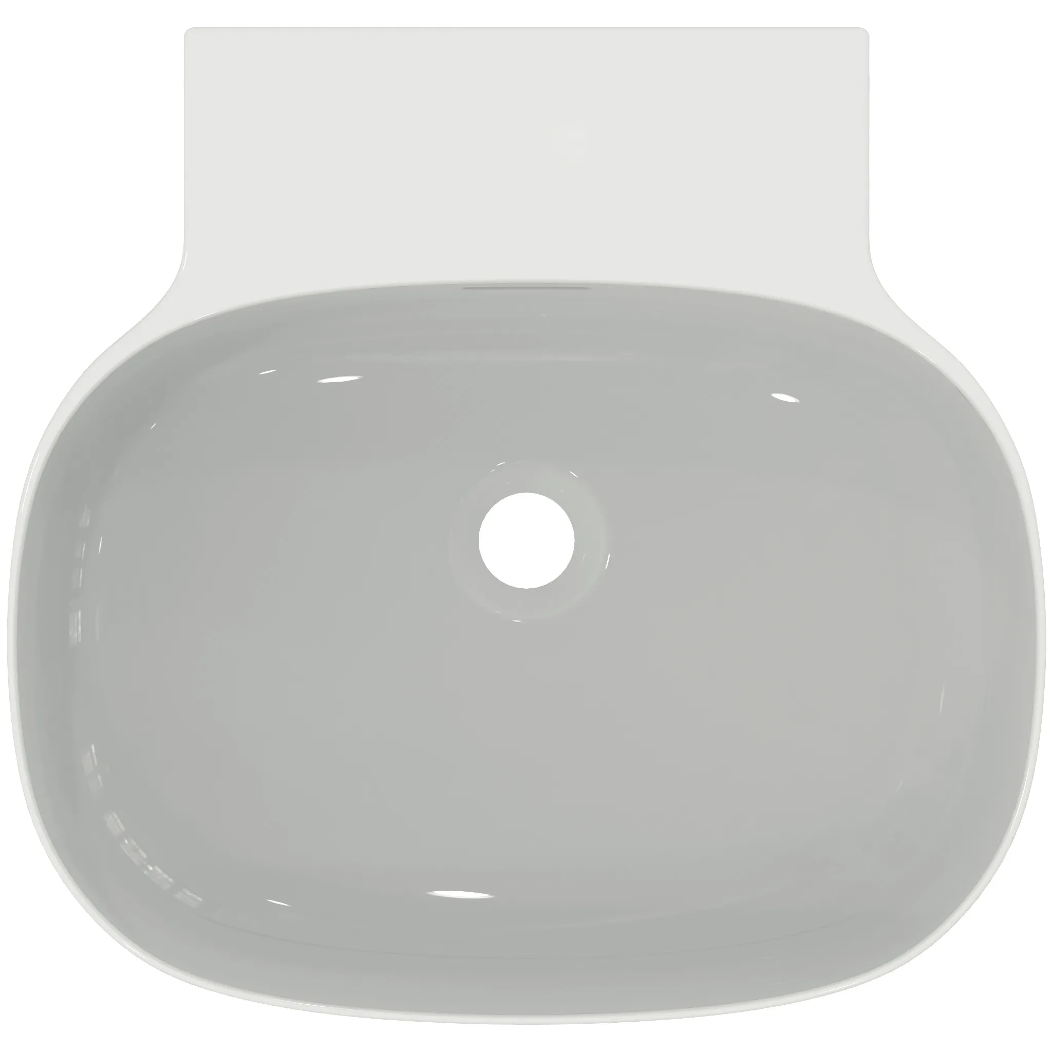 Waschbecken „Linda-X“ 50 × 48 × 13,5 cm in Weiß Waschbecken „Linda-X“ 50 × 48 × 13,5 cm in Weiß