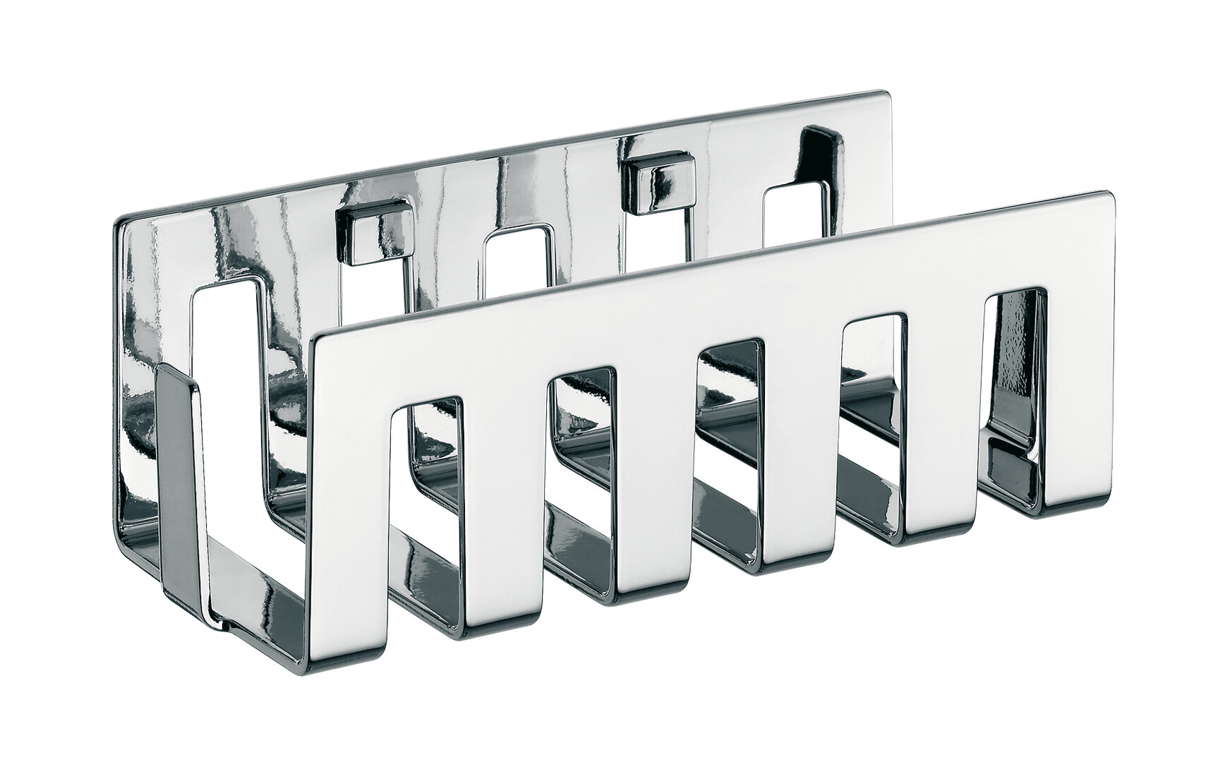 Eck-Wandkorb „System 2“, Befestigung verdeckt 21,6 × 9,3 × 7 cm