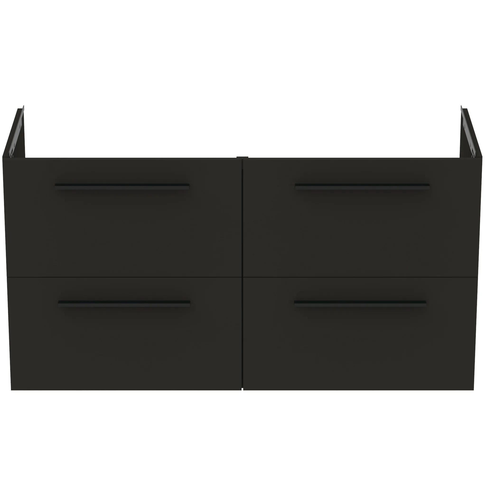 Ideal Standard i.life A Möbeldoppel-Waschtischunterschrank 4 Auszüge Carbongrau matt 1200x440x630 mm Ideal Standard i.life A Möbeldoppel-Waschtischunterschrank 4 Auszüge Carbongrau matt 1200x440x630 mm