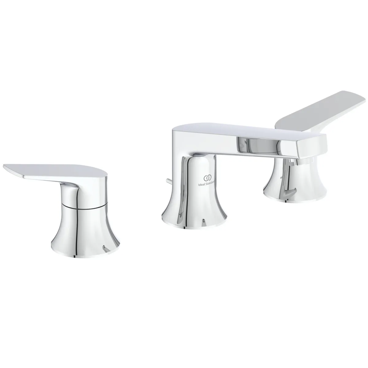 Ideal Standard La Dolce Vita 3-Loch-Waschtischarmatur BD661AA Chrom Ideal Standard La Dolce Vita 3-Loch-Waschtischarmatur BD661AA Chrom