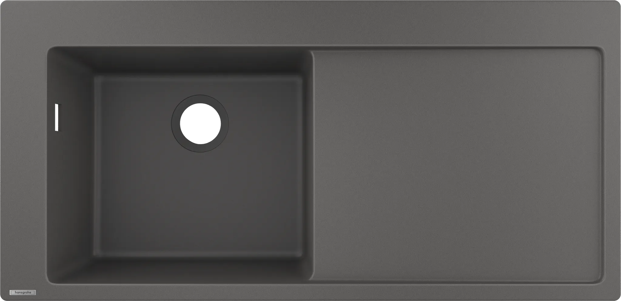 Hansgrohe S51 S5110-F450 Einbauspüle Steingrau Hansgrohe S51 S5110-F450 Einbauspüle Steingrau