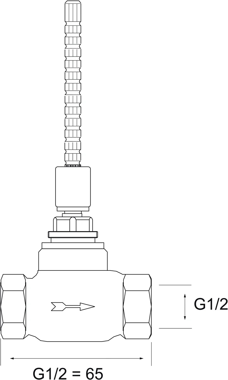 Hansa Oberteil 0225 G1⁄2 DN15 Schwarz Hansa Oberteil 0225 G1⁄2 DN15 Schwarz