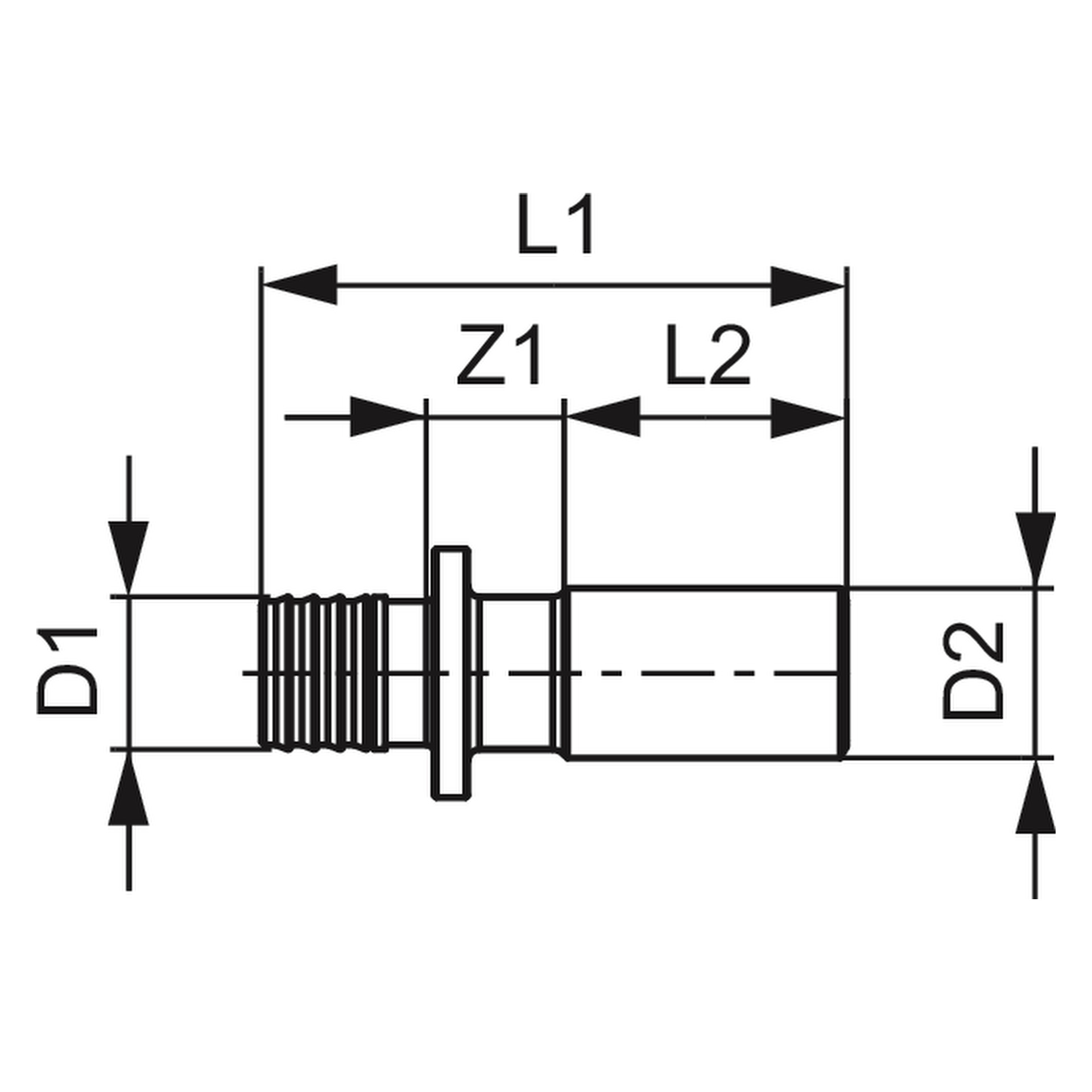 TECEflex Presslötanschluss Dimension 20 auf 18 mm CU, Siliziumbronze