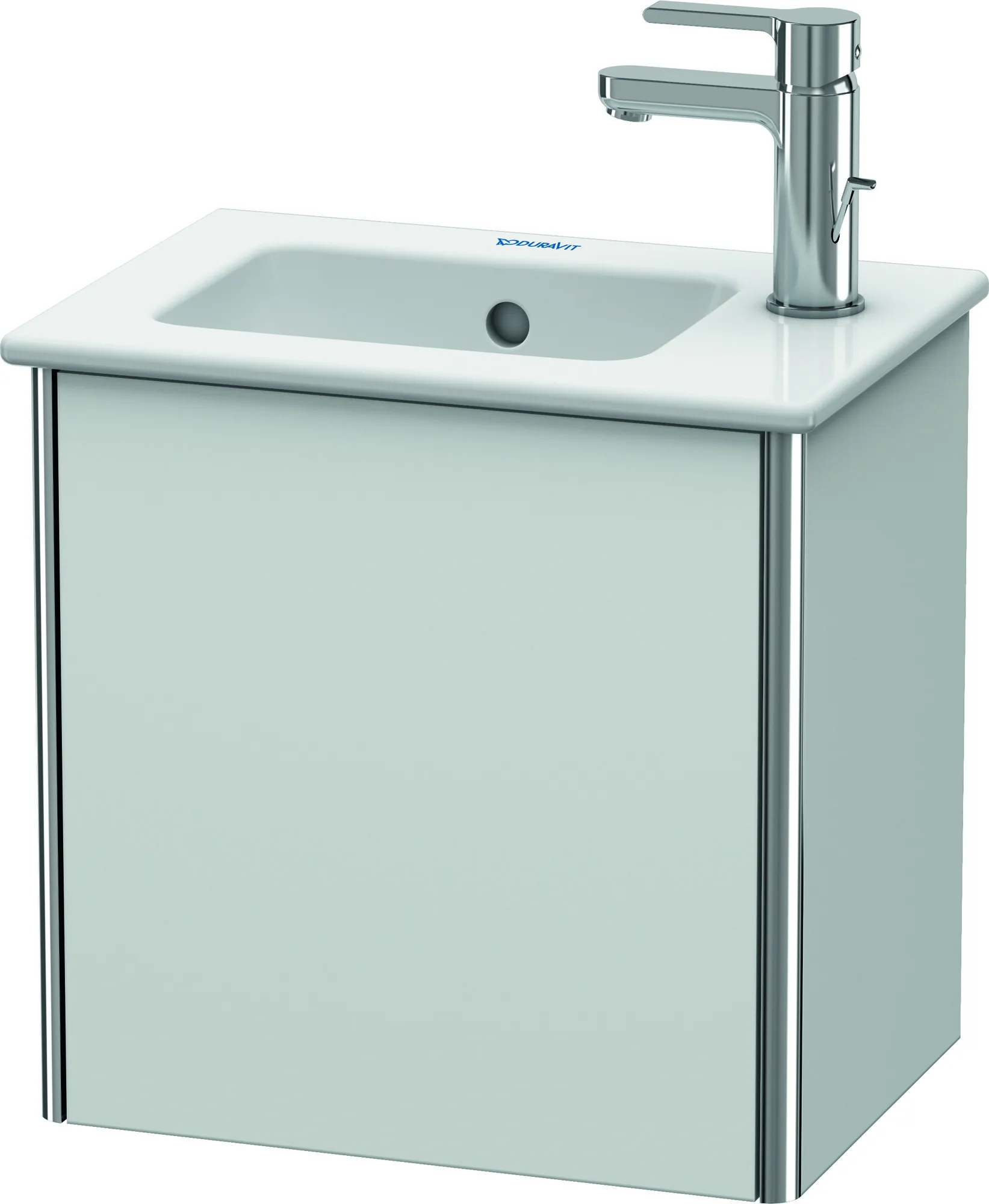 Duravit Waschtischunterschrank wandhängend „XSquare“ 41 × 40 × 28,9 cm Weiß Seidenmatt