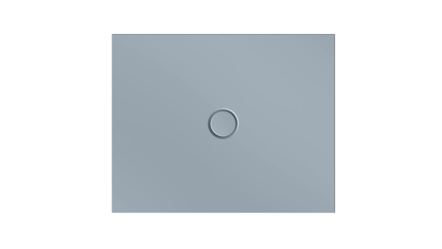 Bette rechteck Duschwanne „BetteFloor“ 1000 × 800 mm ohne Oberflächenbeschichtung, ohne Oberflächenveredelung, ohne Wannenträger, in Blue Satin