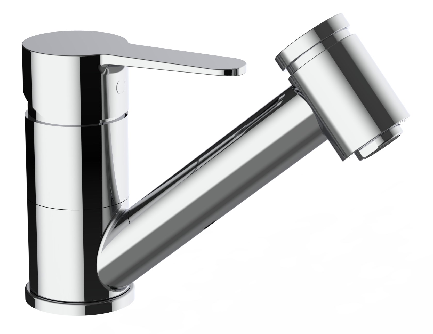 Spültisch-Einhandbatterie AqvaBasic III - herausziehbare Geschirrbrause - schwenkbarer Auslauf - Kartusche mit keramischen Dichtscheiben - Heißwassersperre - Wassermengendurchflussregulierung - flexible Druckschläuche 3/8", DVGW W270 - chrom Spültisch-Einhandbatterie AqvaBasic III - herausziehbare Geschirrbrause - schwenkbarer Auslauf - Kartusche mit keramischen Dichtscheiben - Heißwassersperre - Wassermengendurchflussregulierung - flexible Druckschläuche 3/8", DVGW W270 - chrom