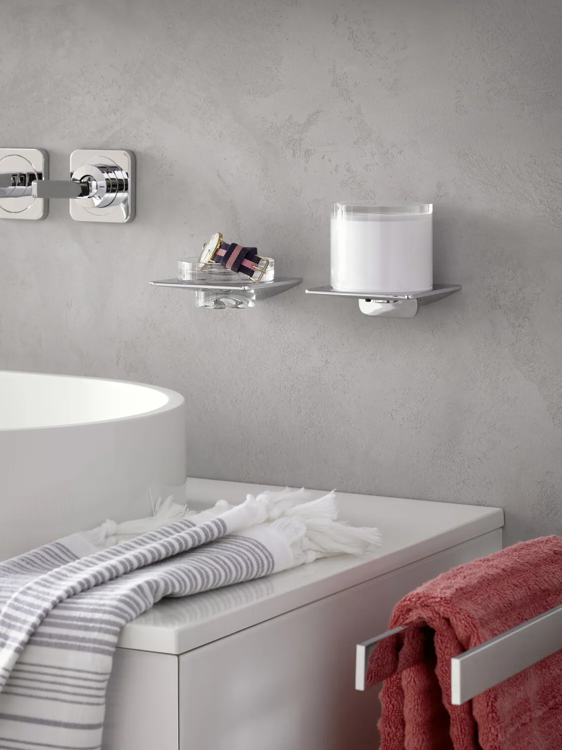 art Handtuchhalter starr 1-armig, 320 mm, chrom art Handtuchhalter starr 1-armig, 320 mm, chrom