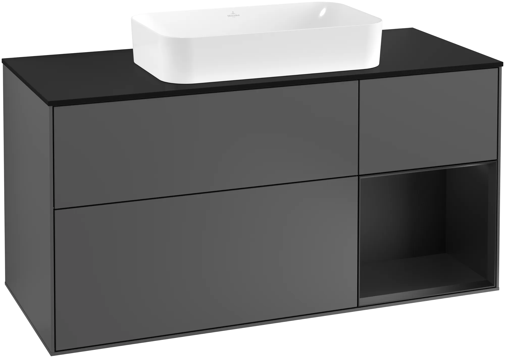 Villeroy & Boch Finion Waschbeckenunterschrank G30 1200x603x501mm anthrazit
