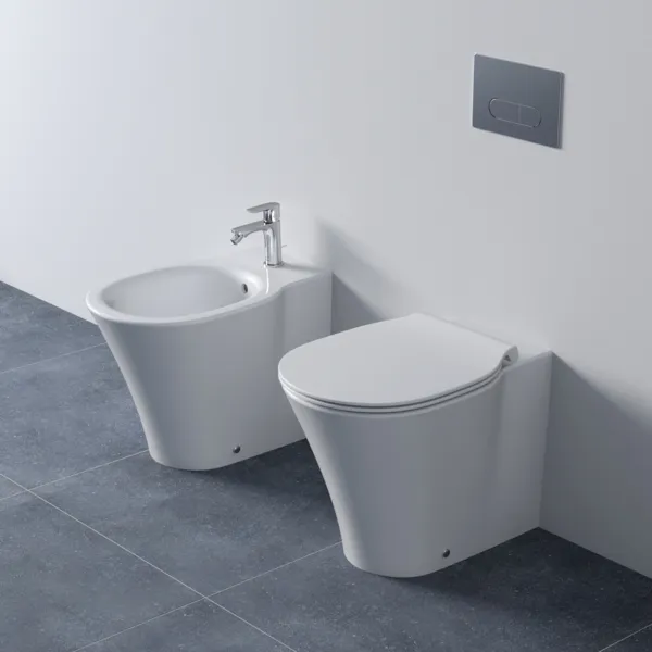 Ideal Standard Bidet „ConnectAir“, Befestigung verdeckt 36 × 54,5 × 39,5 cm Ideal Standard Bidet „ConnectAir“, Befestigung verdeckt 36 × 54,5 × 39,5 cm