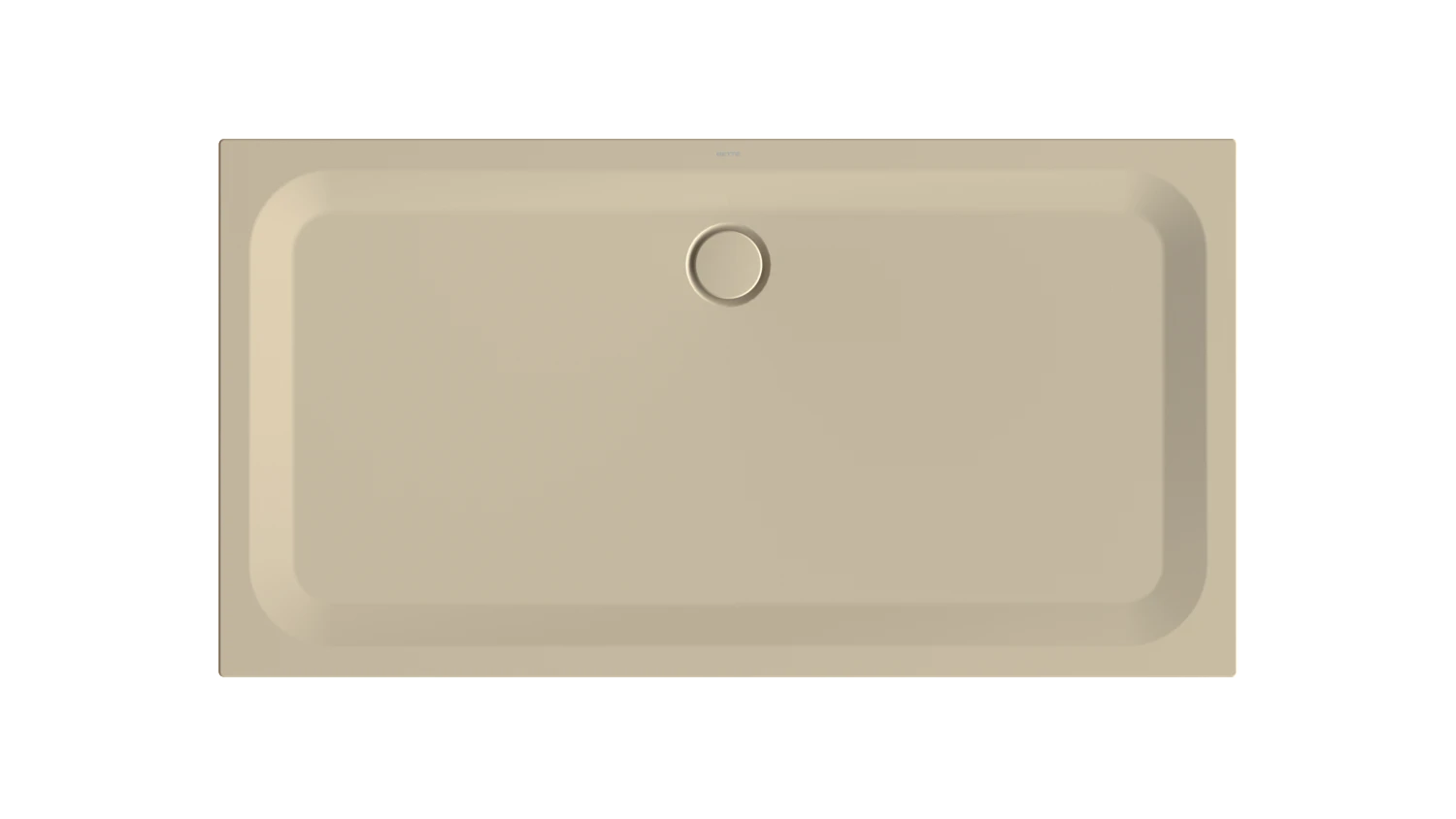 Bette rechteck Duschwanne „BetteUltra“ 1700 × 900 mm ohne Oberflächenbeschichtung, ohne Oberflächenveredelung, ohne Wannenträger, in Sand
