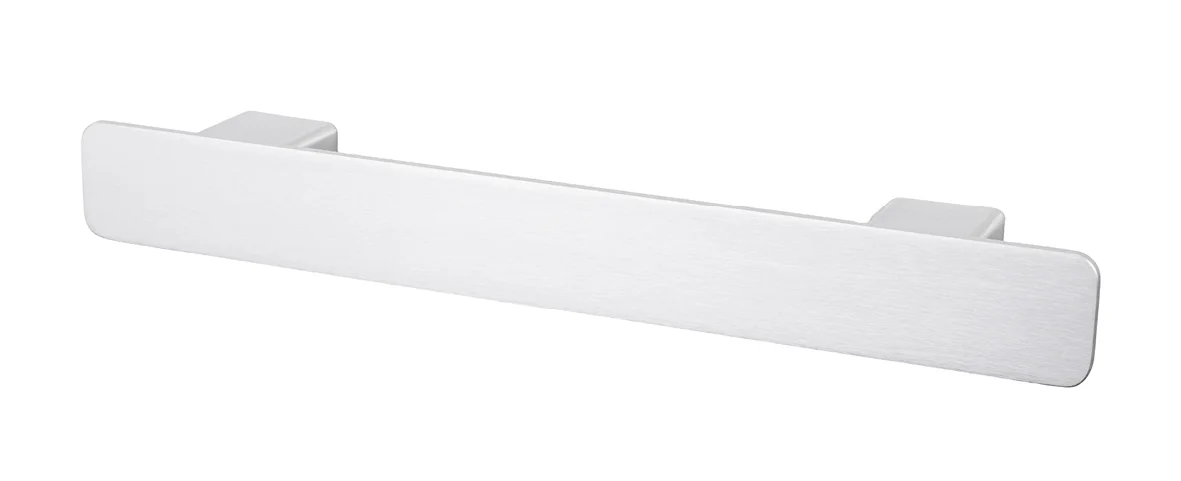 BEMM Magnet Handtuchhalter Purline, silber gebürstet, 460 mm oder 560 mm Länge, 55 mm Höhe, 60 mm Tiefe