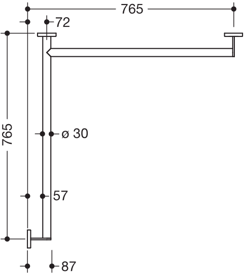 HEWI Haltegriff „System 900“