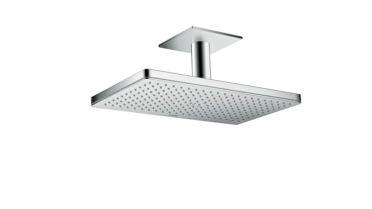 Hansgrohe AXOR ShowerSolutions Kopfbrause 460/300 1jet Chrom, Deckenmontage, 466 x 270 mm, 21 l/min Durchfluss, DN15 Anschluss
