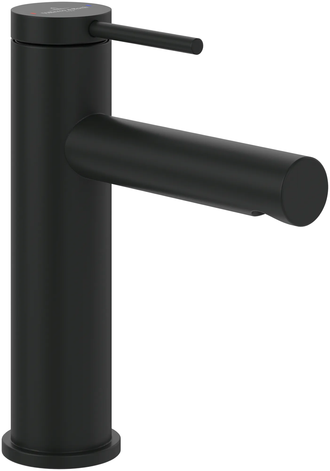 Einhand-Waschtischarmatur „Loop & Friends“ 14,9 cm Ausladung 112 mm in Matt Black Einhand-Waschtischarmatur „Loop & Friends“ 14,9 cm Ausladung 112 mm in Matt Black