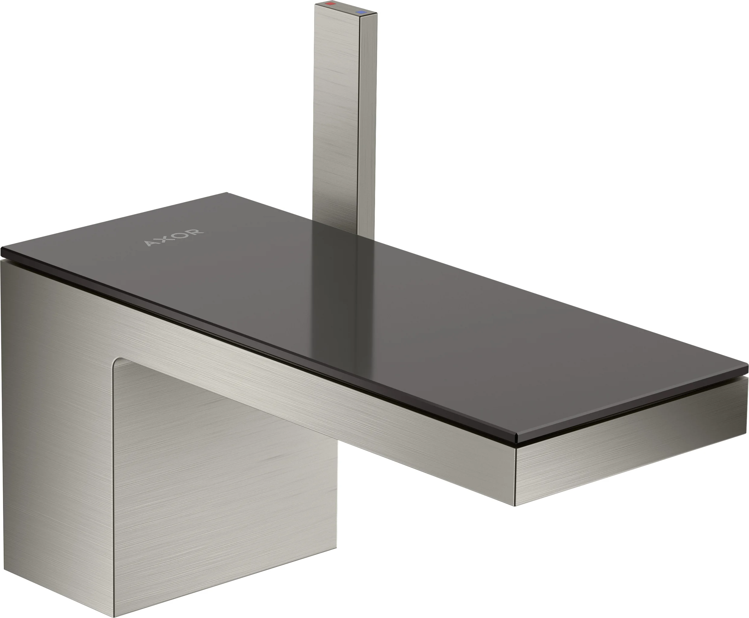 Hansgrohe AXOR MyEdition Platte 200 mm Metall Polished Black Chrome abnehmbar Hansgrohe AXOR MyEdition Platte 200 mm Metall Polished Black Chrome abnehmbar