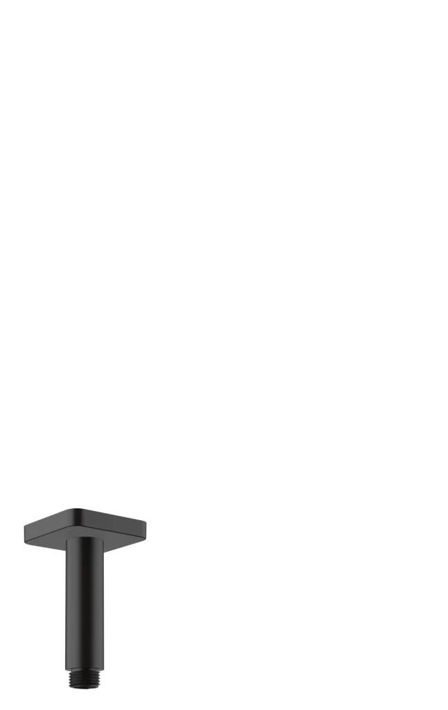 Hansgrohe Vernis Shape Deckenanschluss 10 cm, Mattschwarz