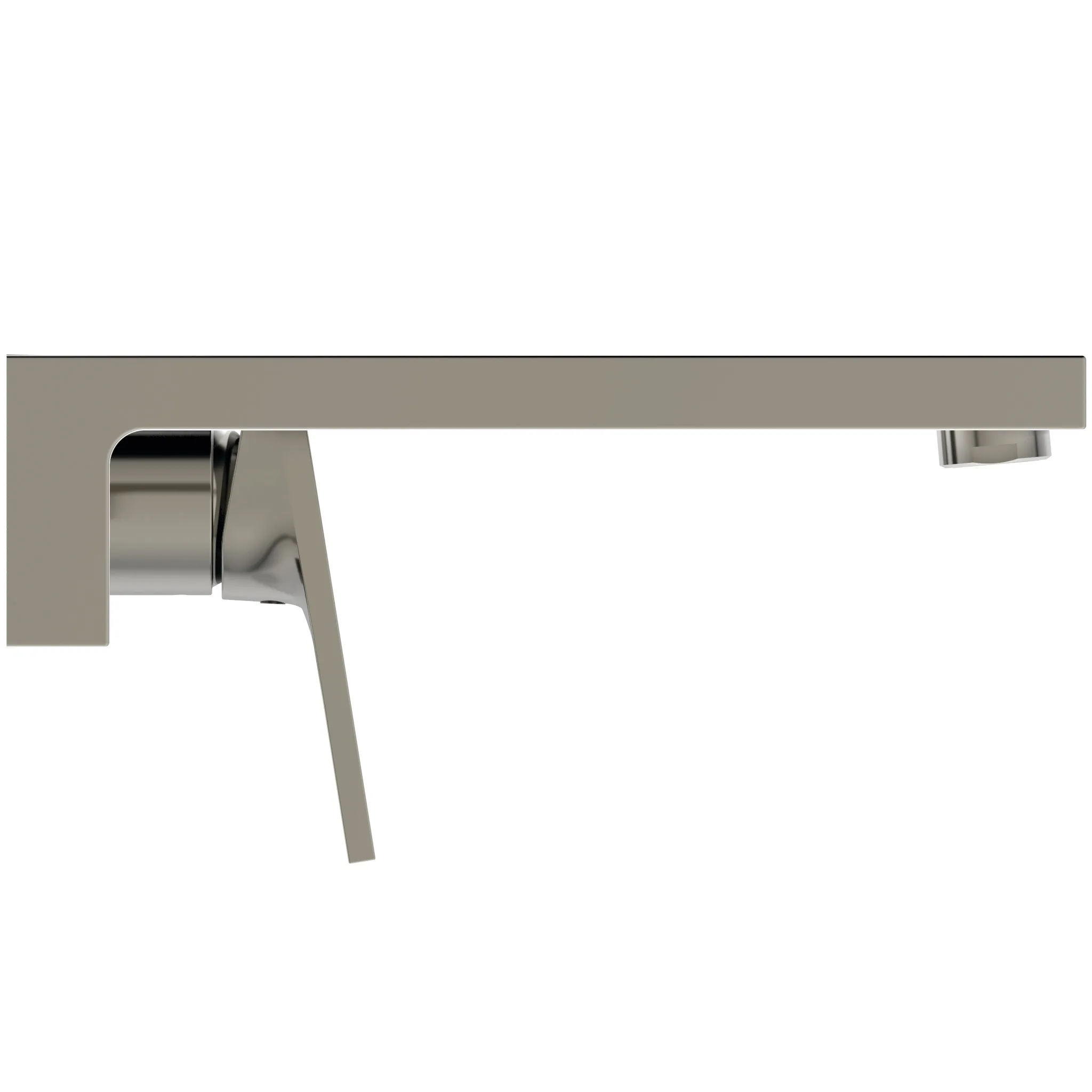 Wand-Waschischarmatur Extra Ausladung 210mm Brushed Gold