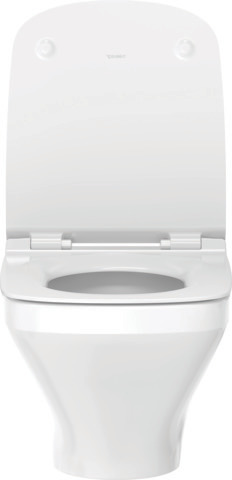 Duravit Wand-Tiefspül-WC inkl. WC-Sitz „DuraStyle“ 37,3 × 54 × 39,3 cm, Befestigung verdeckt