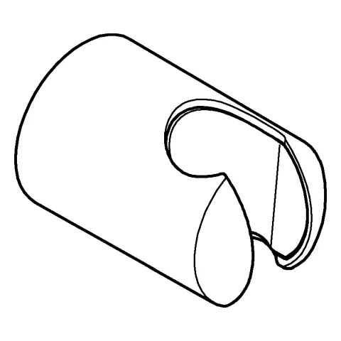 Grohe Tempesta Wandbrausehalter chrom, nicht verstellbar Grohe Tempesta Wandbrausehalter chrom, nicht verstellbar