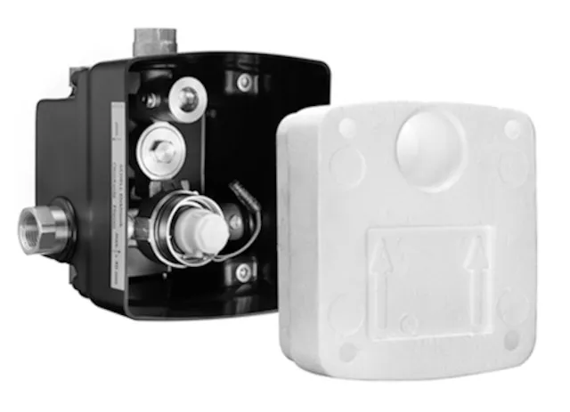 Unterputz-Masterbox WBD-E-V, Vorgemischtes Wasser, Masterbox, Vorfilter, RFV, DN 15 G 1/2 IG, DN 15 G 1/2 IG, B 138 mm x H 149 mm x T 140 mm