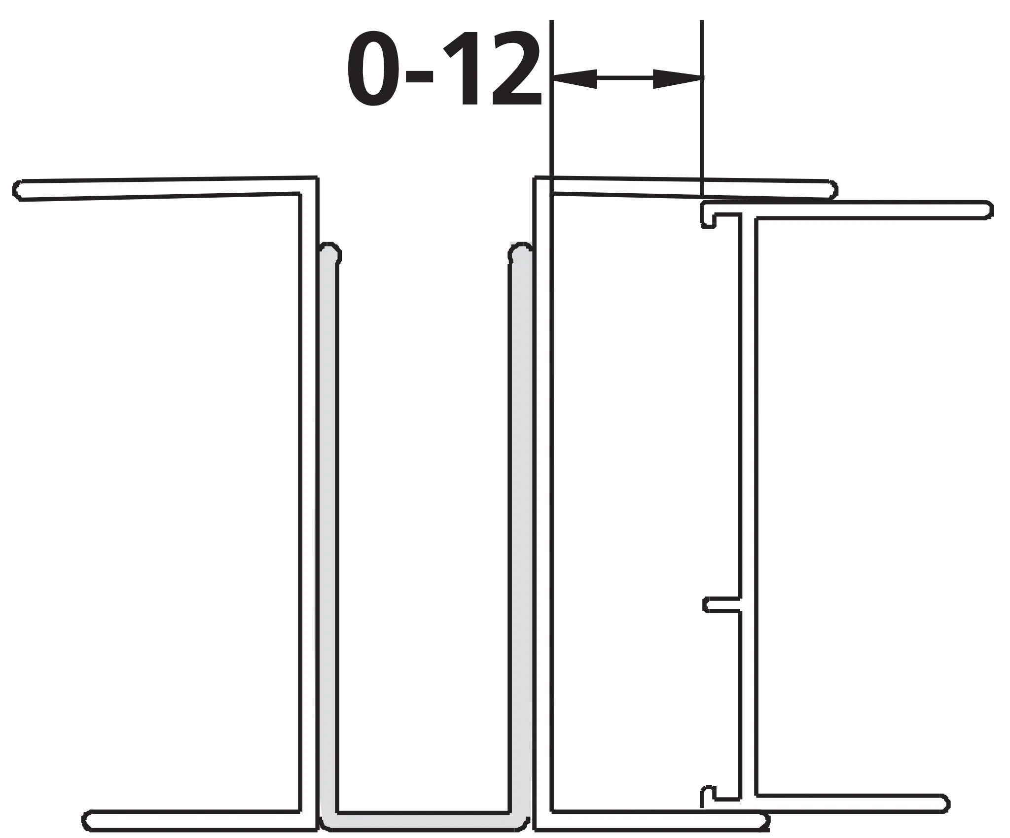 Kermi Duschdesign Reihenduschanlage „NOVA 2000“ 1850 mm in Silber Mattglanz Kermi Duschdesign Reihenduschanlage „NOVA 2000“ 1850 mm in Silber Mattglanz