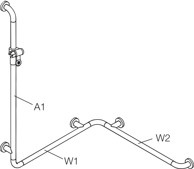 HEWI Haltegriff „Serie 801“