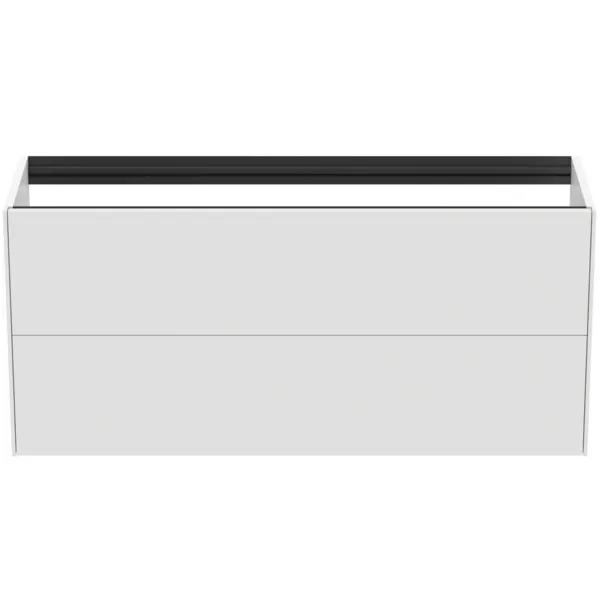 Ideal Standard Waschtischunterschrank Conca, 2 Auszüge, ohne Platte, 1200x373x540mm, Weiß Ideal Standard Waschtischunterschrank Conca, 2 Auszüge, ohne Platte, 1200x373x540mm, Weiß