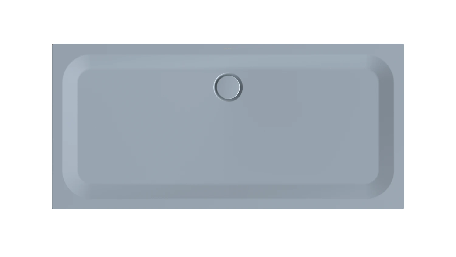 Bette rechteck Duschwanne „BetteUltra“ 1700 × 800 mm ohne Oberflächenbeschichtung, ohne Oberflächenveredelung, ohne Wannenträger, in Blue Satin