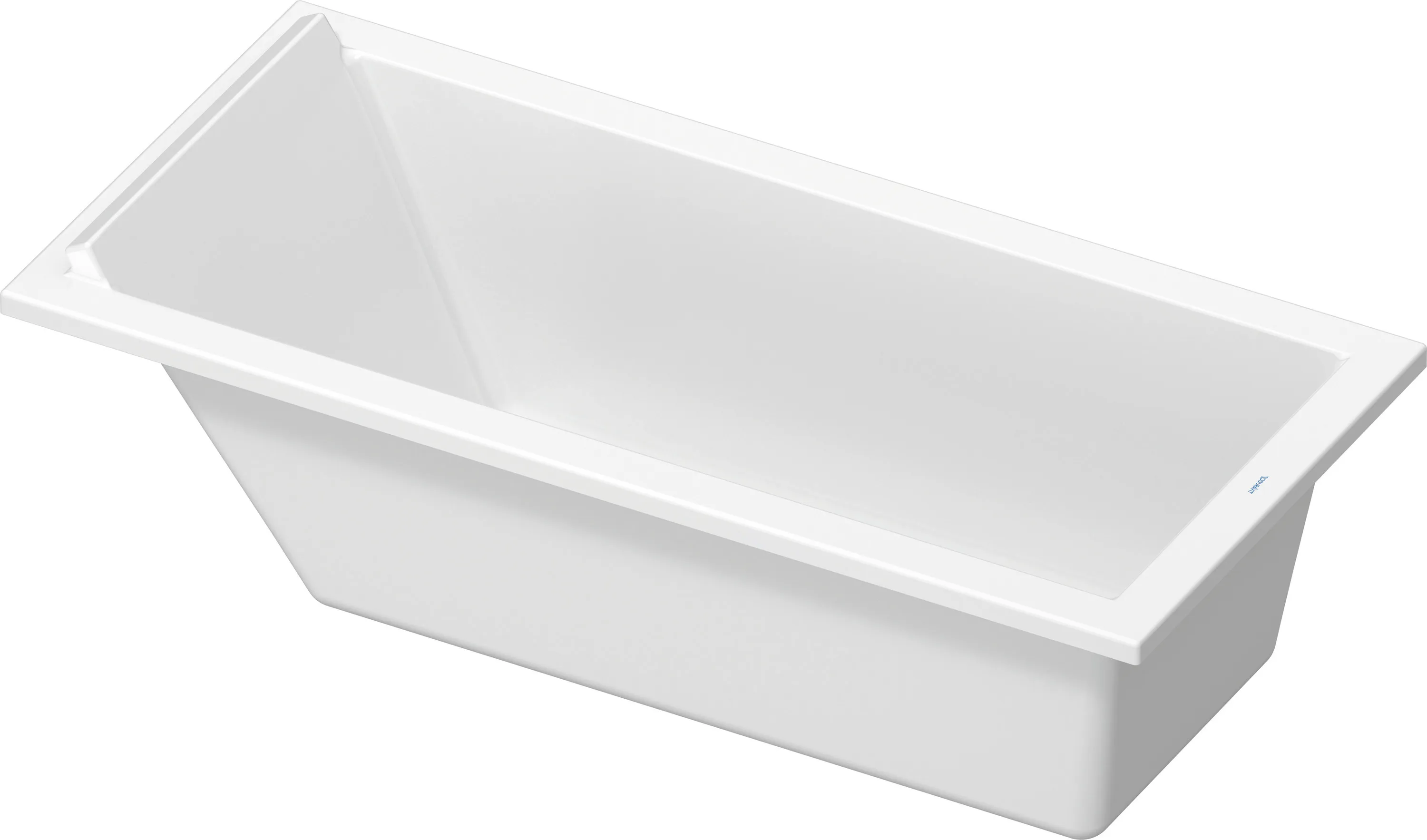 Duravit Badewanne „Starck“ rechteck 1700 × 800 mm, Fußablauf in Weiß Duravit Badewanne „Starck“ rechteck 1700 × 800 mm, Fußablauf in Weiß