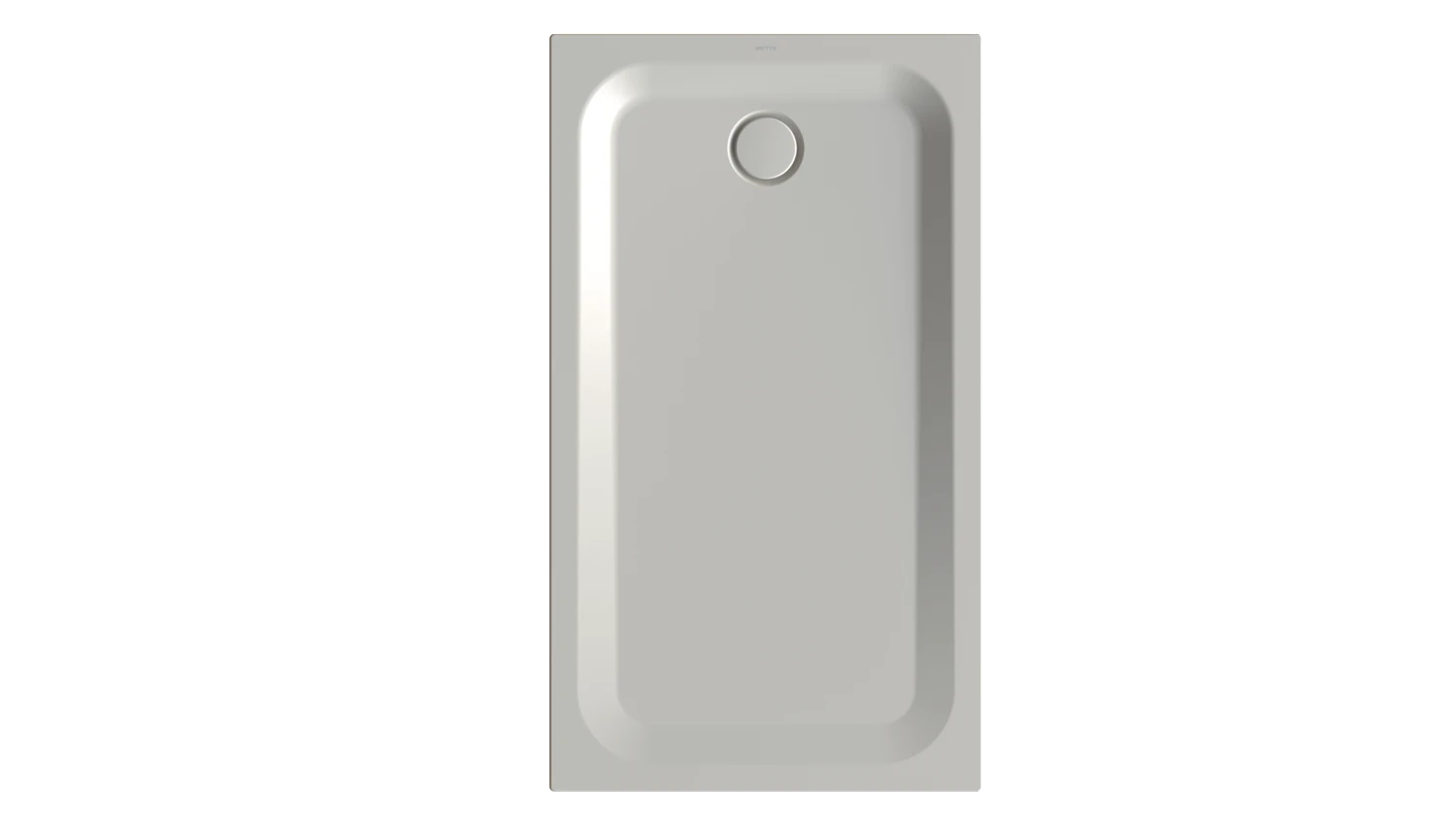 Bette rechteck Duschwanne „BetteUltra“ 1400 × 800 mm ohne Oberflächenbeschichtung, mit BetteGlasur Plus, ohne Wannenträger, in Silver
