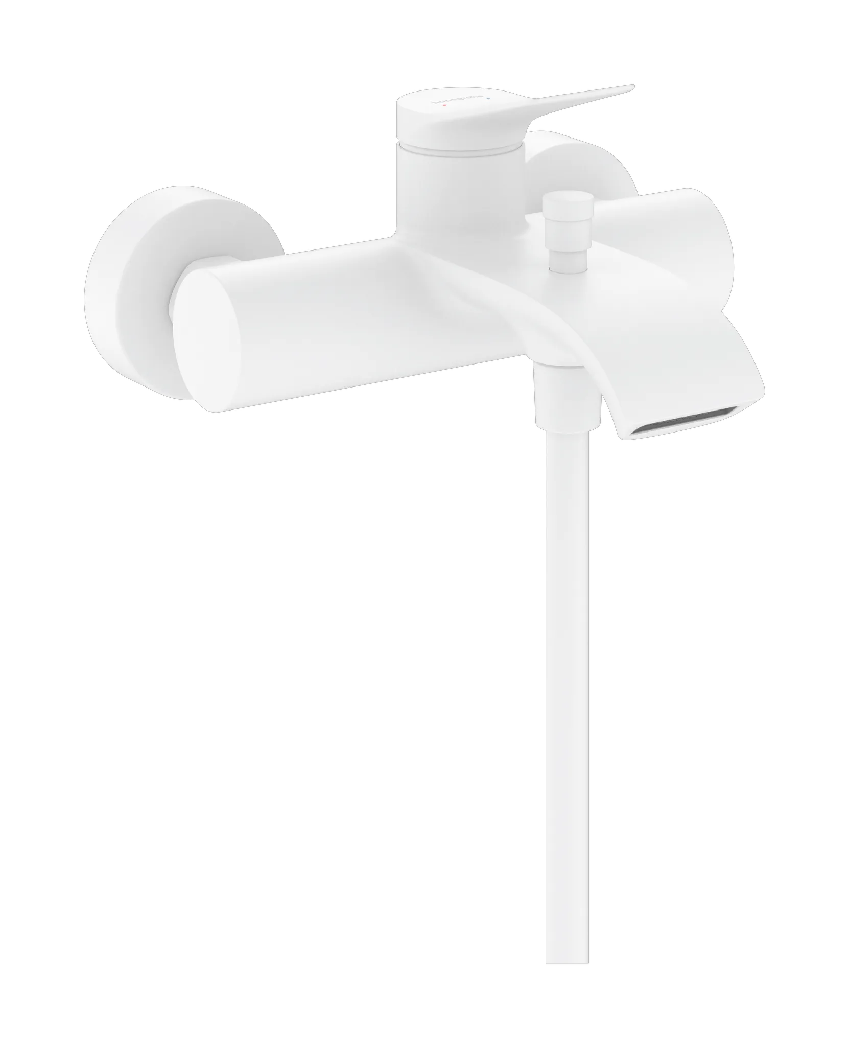 Hansgrohe Vivenis Einhebel-Wannenmischer Original Aufputz, Mattweiß Hansgrohe Vivenis Einhebel-Wannenmischer Original Aufputz, Mattweiß