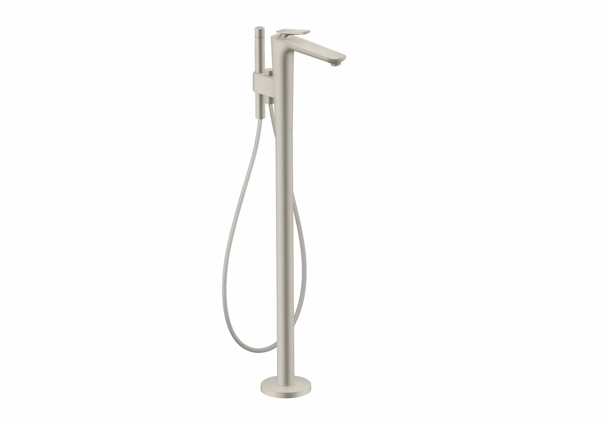 Hansgrohe AXOR Citterio C Einhebel-Wannenmischer bodenstehend, Edelstahl Optic
