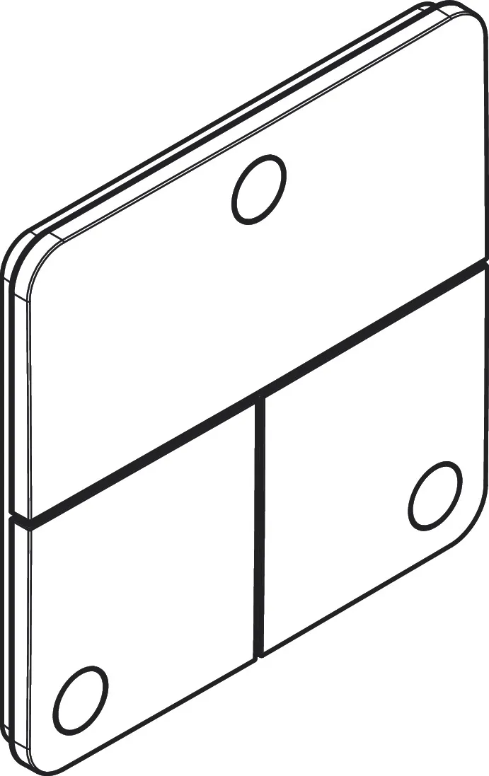 AXOR ShowerSelect ID Ventil Unterputz softsquare für 3 Verbraucher Chrom AXOR ShowerSelect ID Ventil Unterputz softsquare für 3 Verbraucher Chrom
