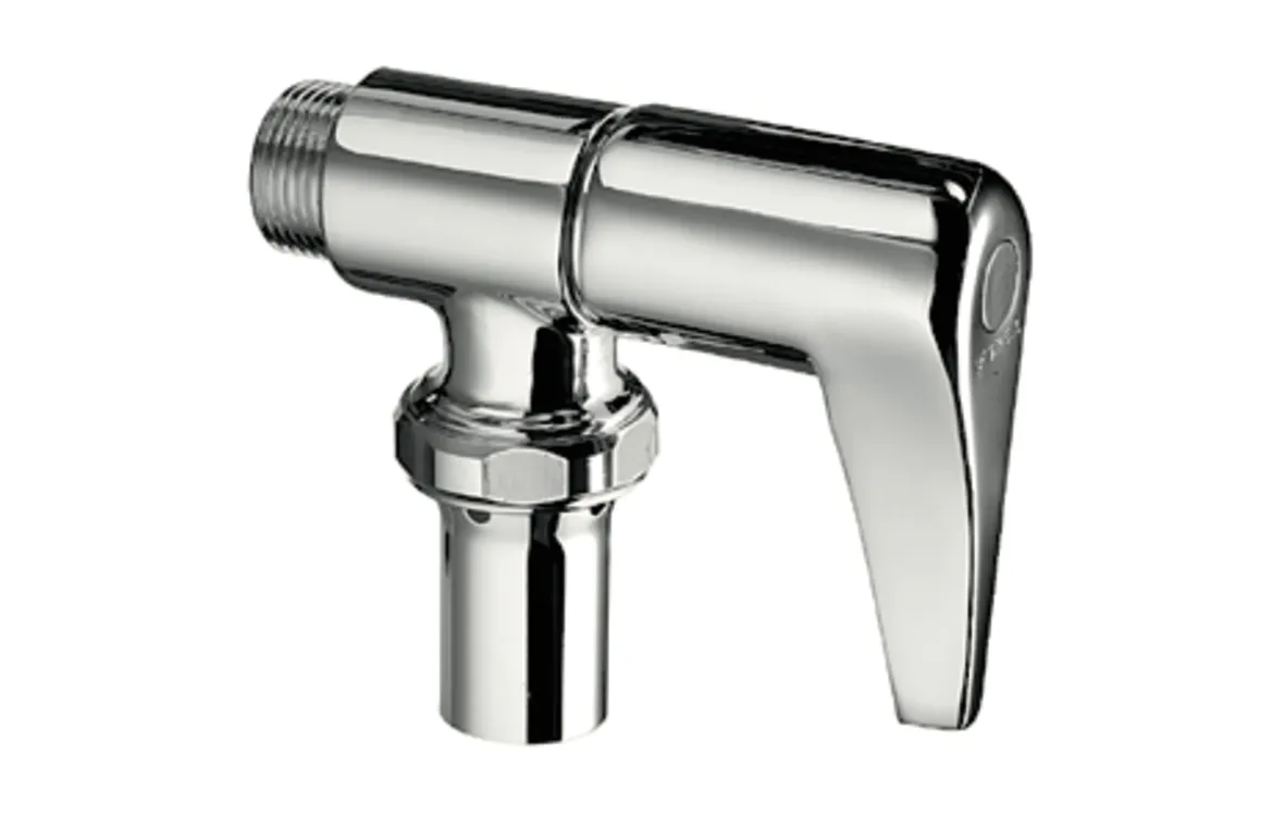 WC-Spülventil OMAT, DN 20 G 3/4 AG, Anschluss Spülrohr: Ø 26 mm, Mit Hebel-Oberteil, chrom WC-Spülventil OMAT, DN 20 G 3/4 AG, Anschluss Spülrohr: Ø 26 mm, Mit Hebel-Oberteil, chrom