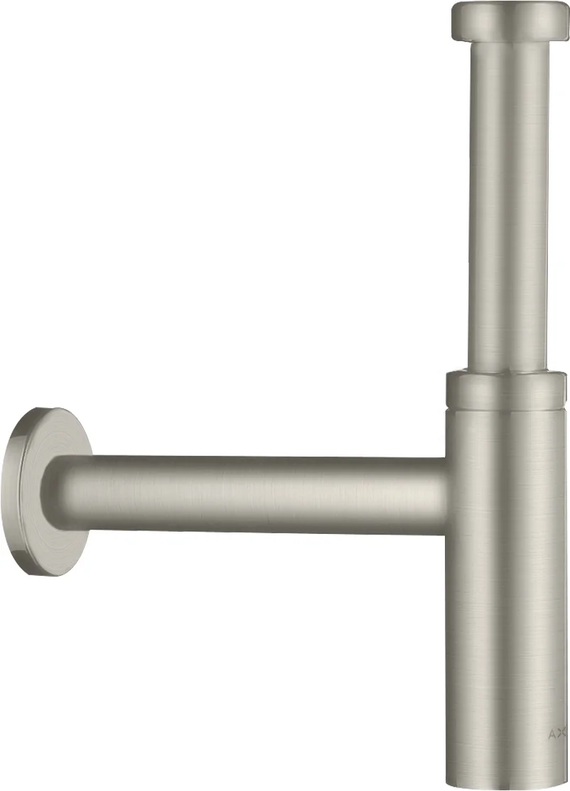 Hansgrohe AXOR Design Siphon Flowstar S Edelstahl Optic, Verstellweg 60–165 mm, Wandabstand 330 mm, Stauwasserhöhe 75 mm, Anschluss G 11/4 Hansgrohe AXOR Design Siphon Flowstar S Edelstahl Optic, Verstellweg 60–165 mm, Wandabstand 330 mm, Stauwasserhöhe 75 mm, Anschluss G 11/4