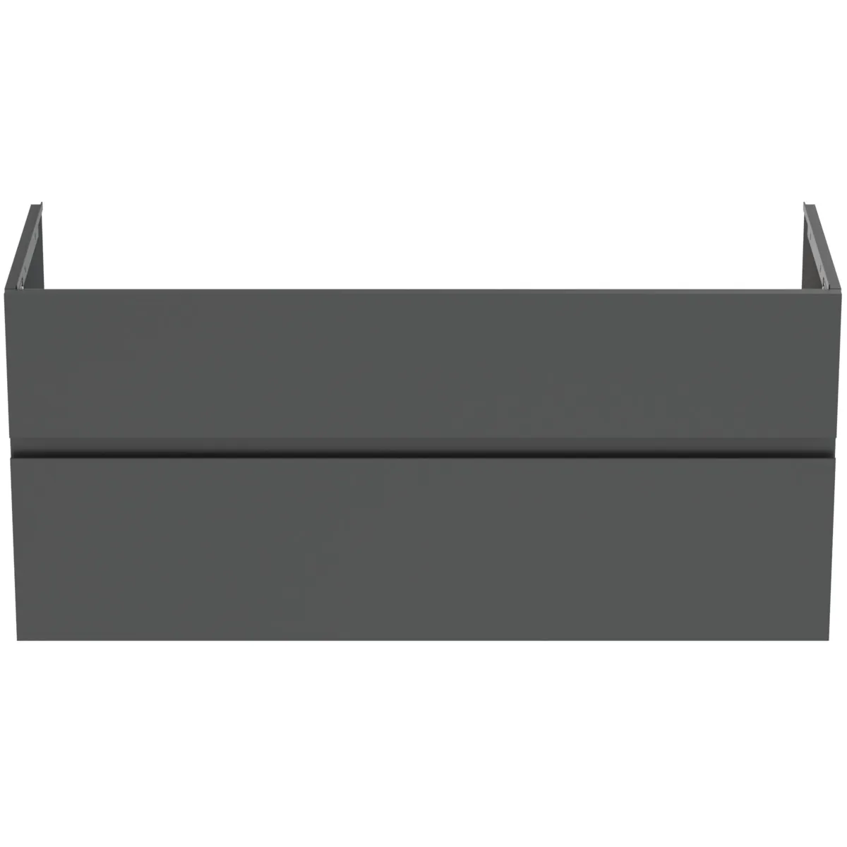 Ideal Standard Möbelwaschtischunterschrank Finesse 1200x440x545mm 2 Auszüge Anthrazit matt