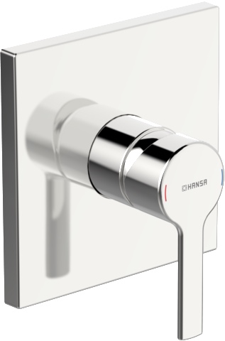 Einhebelmischer Fertigmontageset für Brausebatterie RONDA 8386 Rosette eckig Chrom Einhebelmischer Fertigmontageset für Brausebatterie RONDA 8386 Rosette eckig Chrom
