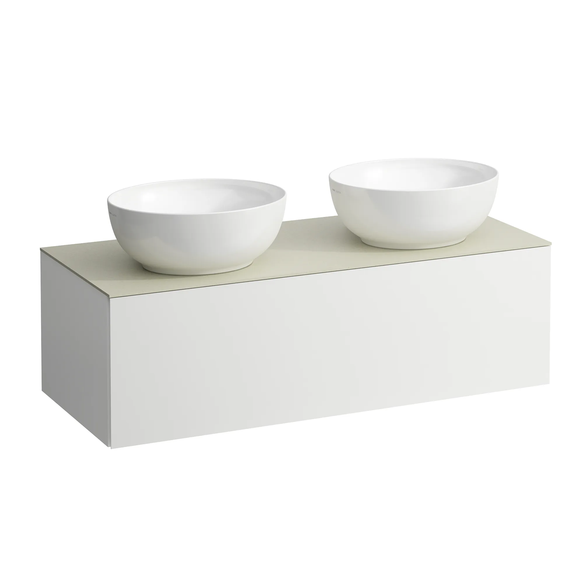 Laufen Schublnelement ILBAGNOALESSI 500x1200x370, 1 Schubl, integrierte versteckte Griffe, seitl. Vollauszug, Soft-Close, Ausschnitt links und rechts Calce Avorio Top inkl. gebohrtes Hahnloch passend zu H818975⁄6 Multicolor (lackiert) Laufen Schublnelement ILBAGNOALESSI 500x1200x370, 1 Schubl, integrierte versteckte Griffe, seitl. Vollauszug, Soft-Close, Ausschnitt links und rechts Calce Avorio Top inkl. gebohrtes Hahnloch passend zu H818975⁄6 Multicolor (lackiert)