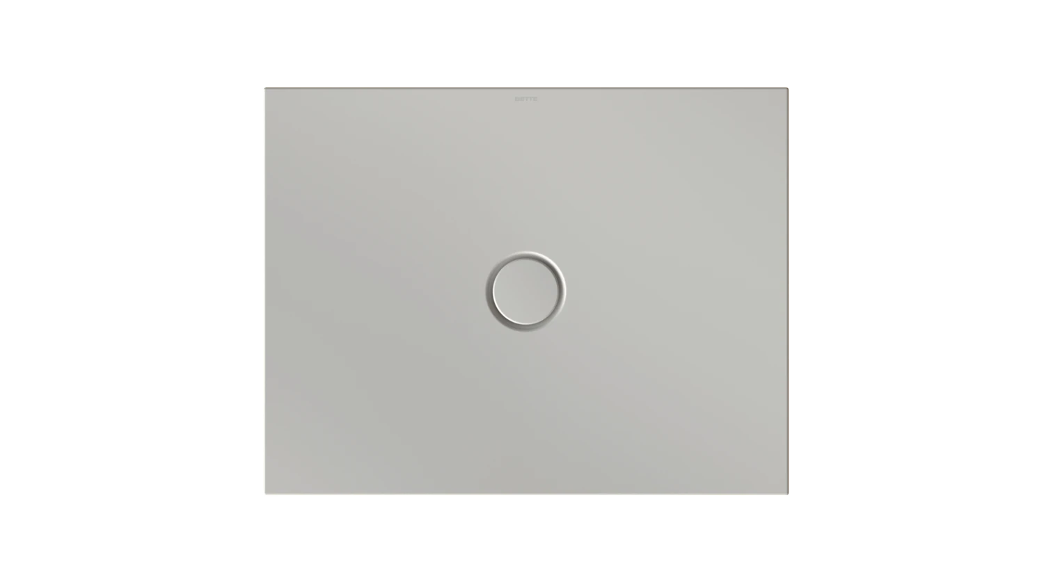 Bette rechteck Duschwanne „BetteFloor“ 900 × 700 mm mit BetteAntirutsch Pro, ohne Oberflächenveredelung, ohne Wannenträger, in Dust