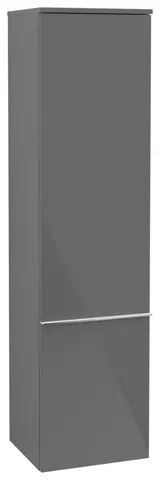 Villeroy & Boch Hochschrank „Venticello“ 40,4 × 154,6 × 37,2 × 37,2 cm Glossy Grey, Anschlag links Villeroy & Boch Hochschrank „Venticello“ 40,4 × 154,6 × 37,2 × 37,2 cm Glossy Grey, Anschlag links
