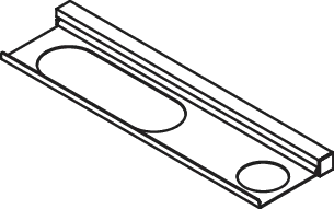 HEWI Ablage in Befestigung verdeckt HEWI Ablage in Befestigung verdeckt