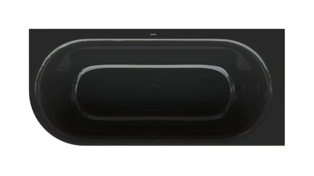 Bette oval Badewanne „BetteLux Oval V Silhouette“ 185 × 85 cm in Schwarz Bette oval Badewanne „BetteLux Oval V Silhouette“ 185 × 85 cm in Schwarz