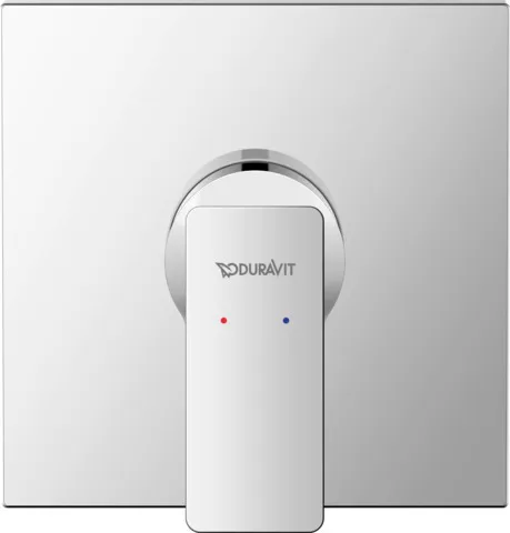 Duravit Einhand-Unterputz-Armatur „Manhattan“ in Chrom Duravit Einhand-Unterputz-Armatur „Manhattan“ in Chrom