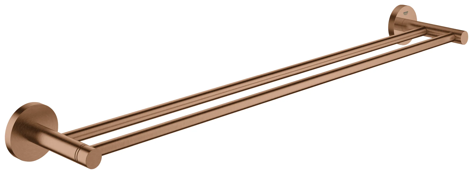 Grohe Doppel-Badetuchhalter Essentials 654 mm in warm sunset gebürstet Grohe Doppel-Badetuchhalter Essentials 654 mm in warm sunset gebürstet