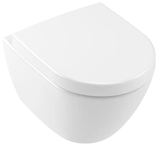 Wand-Tiefspül-WC DirectFlush „Subway 2.0“ 35,5 × 36 × 48 cm, ohne Spülrand, Abgang waagerecht