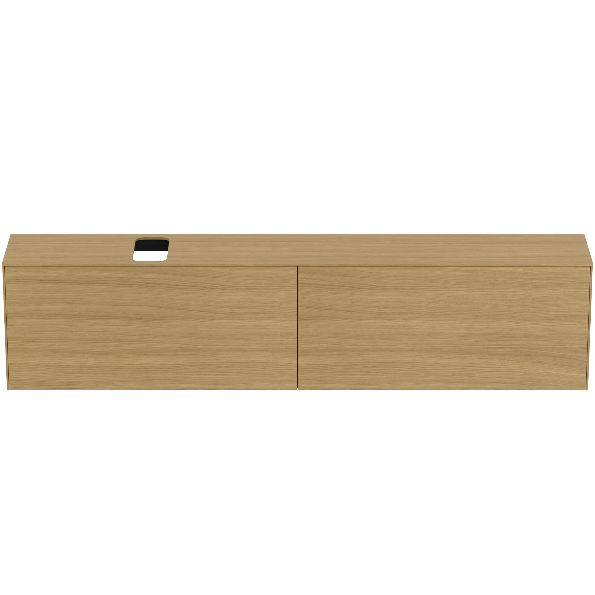 Ideal Standard Waschtischunterschrank Conca, 2 Auszüge, Eiche hell