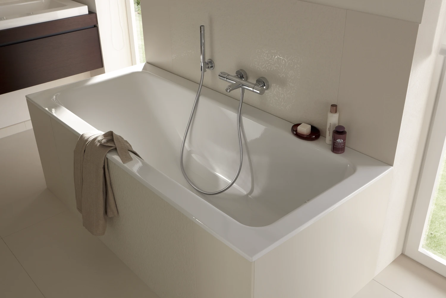 Bette Badewanne „BetteOne“ rechteck 170 × 70 cm in Weiß, /