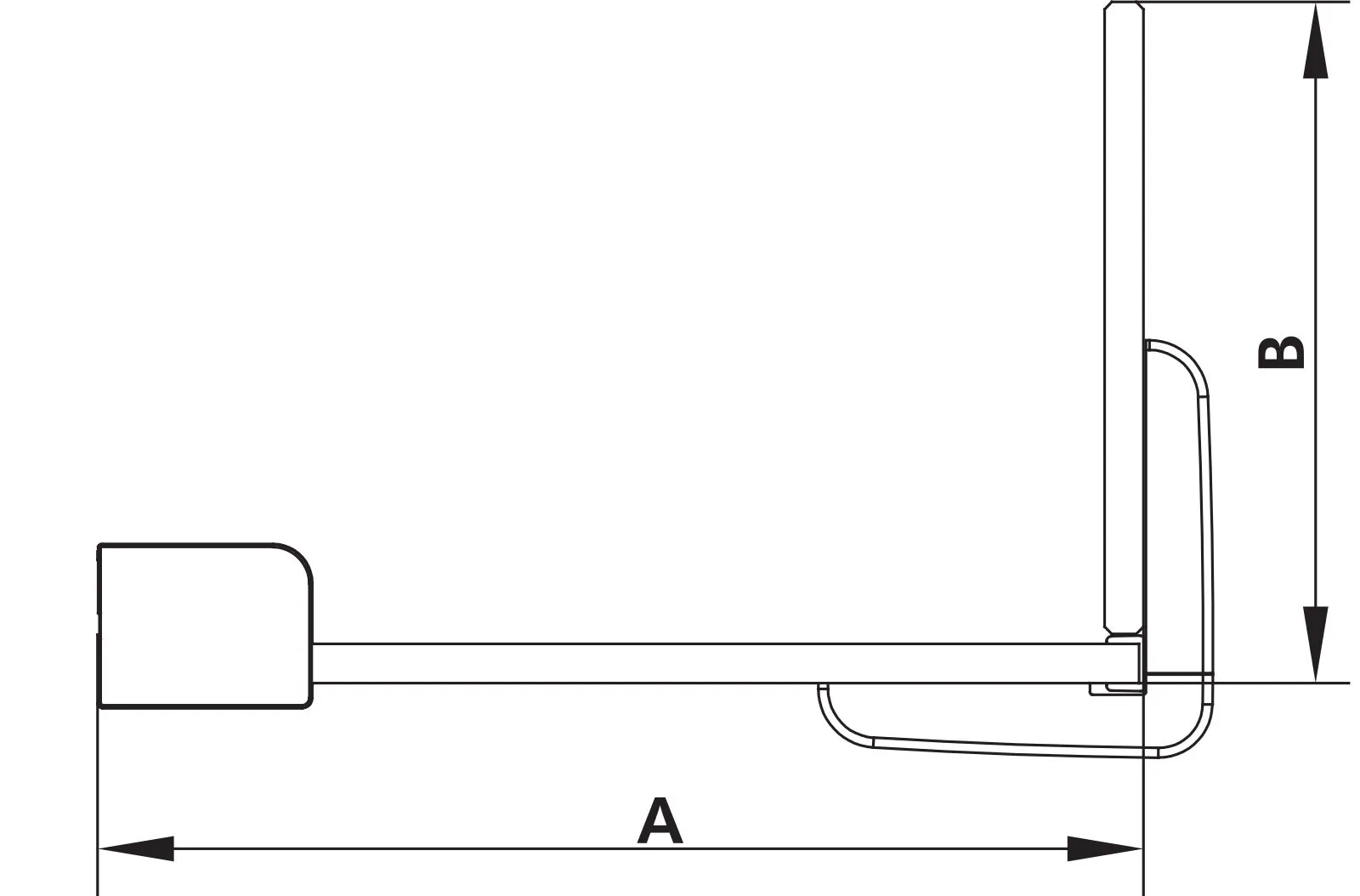 Kermi Duschdesign MENA WBRL, WALK-IN Wall mit Festfeld im Winkel, Anschlag links, H 2000 mm, Wanneneinbaumaß 785-805 mm, Glasaußenkante 760-780 mm, Silber Hochglanz